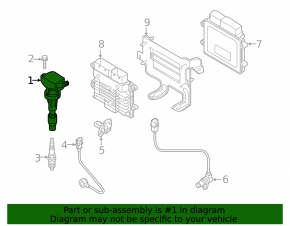 Ignition coil Kia Niro 17-22 HEV, PHEV