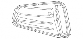 Left Front Bumper Grille BMW i4 2021-2025 With M Sport Design, edrive35, edrive40, xdrive40, With M Sport Design, edrive435, edrive40, With M Sport Design, m50