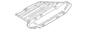 Medium underbody protection for BMW 5 G30 17-20 AWD 4.4T