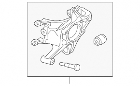 Rear right axle Kia Sorento 13-15 FWD