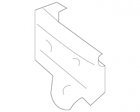 Left wing bracket Toyota Camry v40