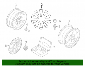 Wheel disk R16 x 6.5j 5*112 VW Passat b8 16-19 USA curb, for rent
