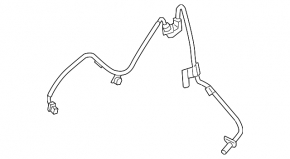 ABS sensor front left Kia Optima 16-