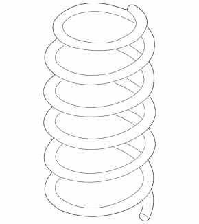 Front left spring Audi Q3 8U 15-18 stiffness 1 green, 1 white, 2 gray