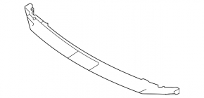 Lower front bumper absorber for Nissan Ariya 23-25