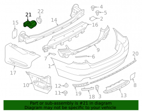 Front Bumper Parking Sensors for BMW 5 GT F07 10-17