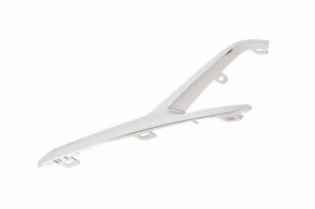 Front bumper molding left GMC Terrain 18-21 chrome under fog lights