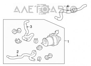 Lexus RX400h 06-09 Heater Pump
