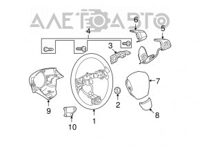 Steering Wheel Controls Mazda6 09-13