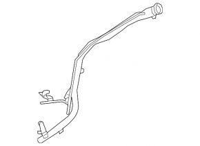 Mazda 6 18-21 2.5 fuel filler neck