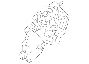 Land Rover Discovery Sport 17-25 keyless rear left door lock, for central locking
