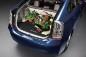 Toyota Prius V 12-17 trunk mat, black rubber, Weather Tech