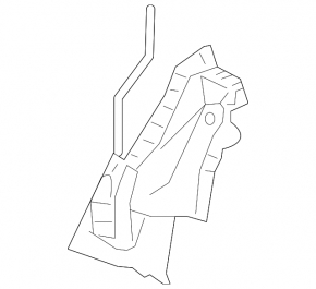 Rear left door lock Mercedes W164 ML