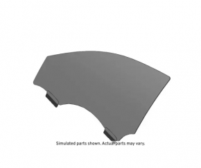 Front left door glass for Cadillac ATS 13-18 triplex
