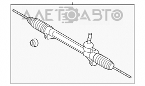 Toyota Highlander 14-19 steering rack without rods