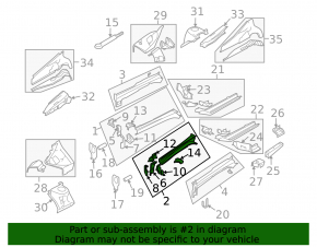 Quarter front left Subaru b9 Tribeca