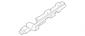 Fastening of threshold right front right BMW 7 G11 G12 16-22