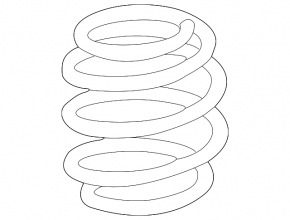 Front left spring Kia EV6 22-24 RWD