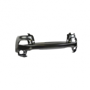 Bare front bumper upper part Jeep Cherokee KL 14-18 without parking sensors, under the plug towing hook, white