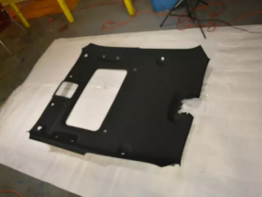 Dodge Challenger 15-19 headliner rest for sunroof black