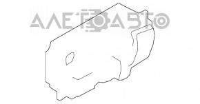 BMW X5 F15 14-18 light control under fog lights
