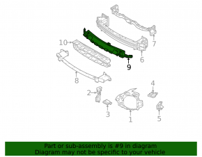 Mitsubishi Outlander 22-25 Front Bumper Absorber