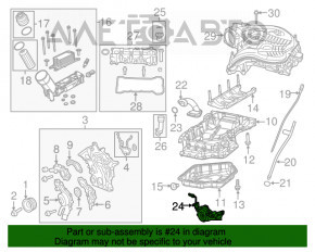 Oil Pump Chrysler 200 15-17 3.6
