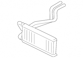 Subaru Legacy 15-19 Heater Radiator