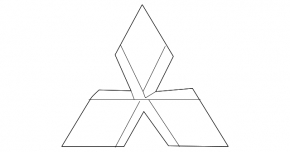 Mitsubishi Outlander Sport ASX 10- Tailgate Emblem