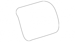 Toyota Camry v70 18-24 fuel filler flap