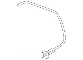 Fuel filler flap cable for the Hyundai Santa Fe 21-23 hybrid