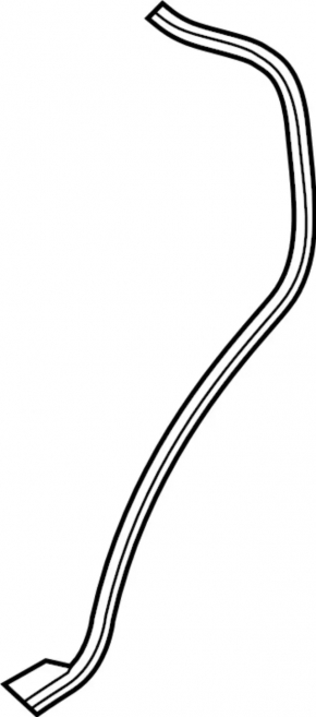 Rear right wing arch seal Infiniti QX50 19-20