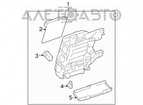 ECU block engine computer Toyota Sienna 04-10