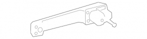 Outer front left door handle G-class W463 G550 19-24