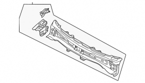 Metal wiper pan Mazda CX-30 20-