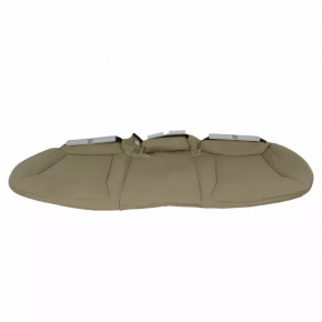 Rear seat, 2nd row, Ford Edge 15-24, beige cloth, water damage