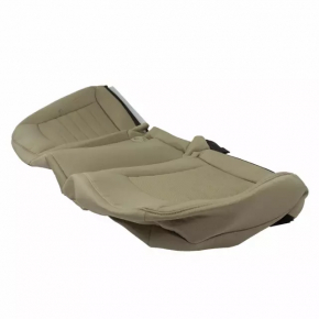 Rear seat, 2nd row, Ford Edge 15-24, beige cloth, water damage