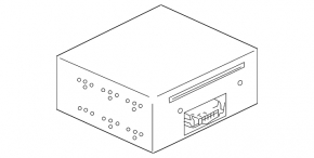 Radio Tape Recorder Mitsubishi Galant 04-05