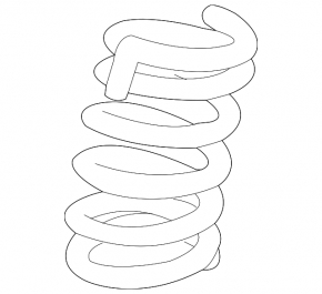 Rear left spring GMC Terrain 10-17
