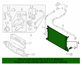 Hyundai Ioniq 5 22-24 Water Cooling Radiator