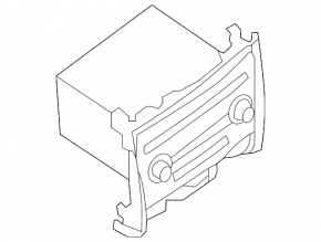 Radio tape recorder Nissan Pathfinder 13-16 NISSAN