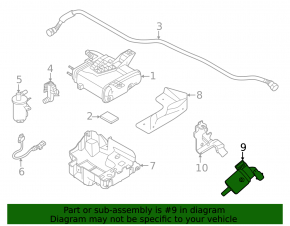 Valve solenoid vacuum Kia Niro 23- HEV, PHEV