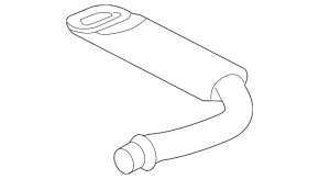 Battery air duct upper Acura TLX 15- 3.5