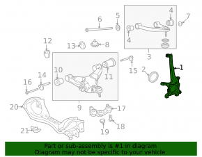 Front right axle shaft Lexus LX570 16-21