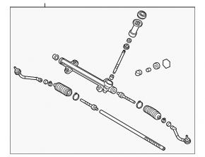 Hyundai Sonata 11-14 steering rack
