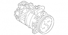 Air Conditioning Compressor VW Passat 20-22 2.0T