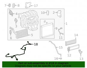 Toyota Camry V70 18-24 heater wiring