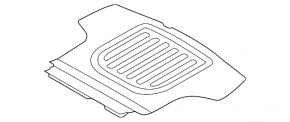 Trunk mat (fabric) Kia K5 21-24
