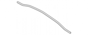 Rear hood seal Ford Flex 09-19