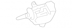 Fuel filler flap lock Mercedes CLS-class C218 12-18